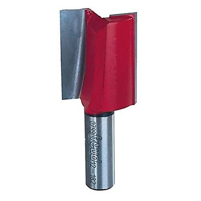 Freud 12-182 1-1/4'' Diameter Double Flute Straight Bit (Eclipse Grind)