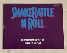 Snake Rattle 'n' Roll Nintendo NES, 1991 - Manual Only