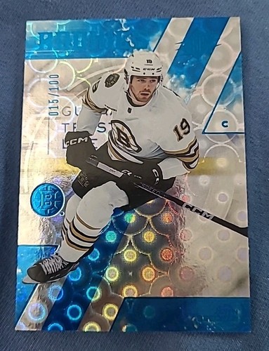 John Beecher BRUINS 2023-24 SPx Blue Radiance RC /100
