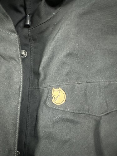 Fjällräven Damen Nuuk Parka Puffer Jacke Full Zip Fell Kapuze Schwarz XXL - Bild 2 von 23