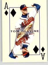 Tom Glavine 2000 Pacific Invincible Diamond Aces 3 Atlanta Braves