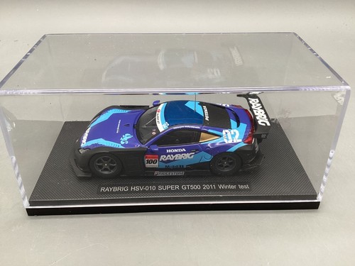 Modellini auto 1:43 Ebbro Super GT500 Honda Raybrig HSV-010 test invernale con scatola originale - Foto 11 di 13