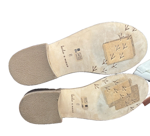 ¡Nuevo! Beek Botas Avestruz Cuero Marrón Talla 8 US DD518 - Imagen 6 de 6