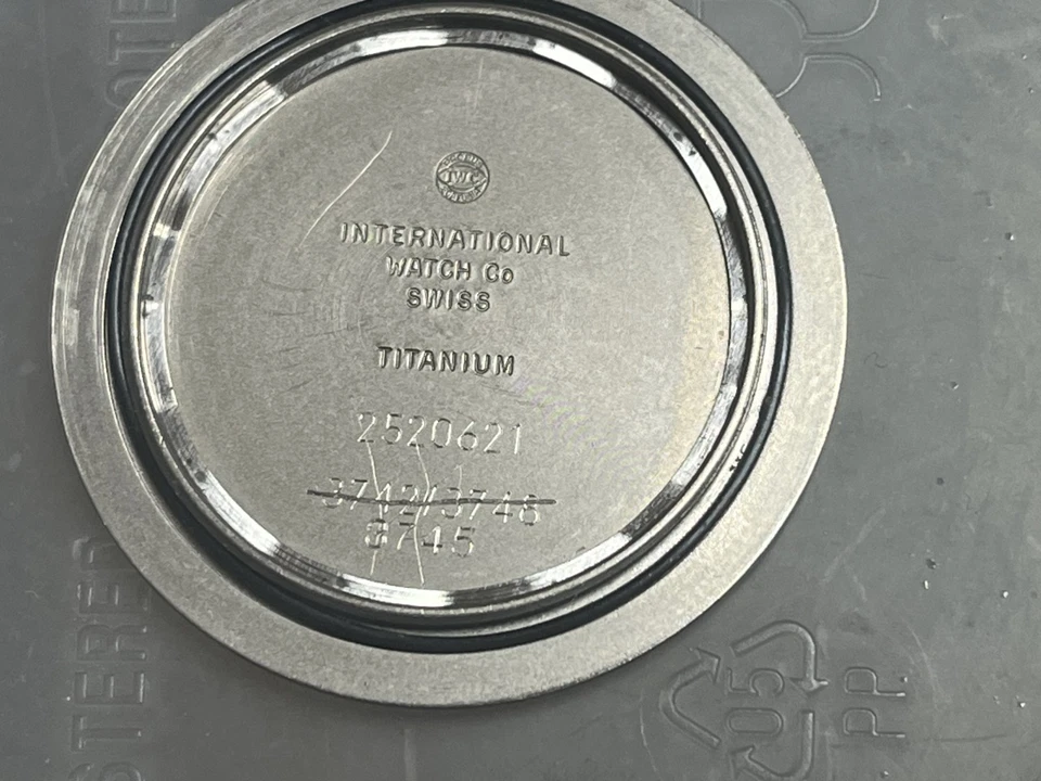 IWC Porsche Design Titan Chronographen Mondphasen Lune LeCoultre Kalibr 631 25St - Bild 3 von 4