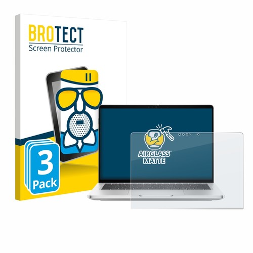 3x Anti Reflet Protection Ecran Verre pour Dell Pro 13 Plus 2-in-1 Film