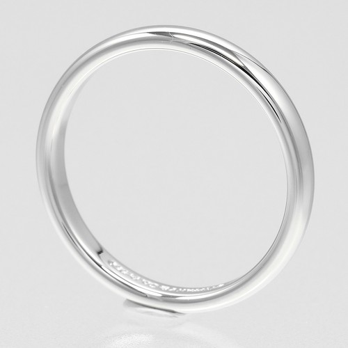 Tiffany&Co. Klassischer Bandring Forever Hochzeit 0,1 Zoll Modell Pt950 Platin #8... - Bild 3 von 9