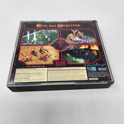 Diablo II 2 PC Version 1.0 Blizzard Entertainment - 4 Discs + Jewel Case Tested - Picture 2 of 6