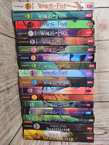 Wings of Fire SeriesCollection (17 Books Set) by Tui T. Sutherland  NEW