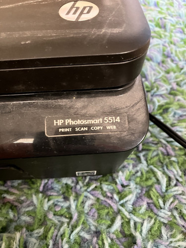 HP Photosmart 5514 AIO Inkjet Printer Copy Scan WiFi Working - Bild 1 von 5