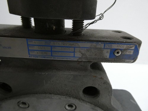 Jamesbury 815L112236XZ Steel Lugged Butterfly Valve 4in 150 - Picture 4 of 5