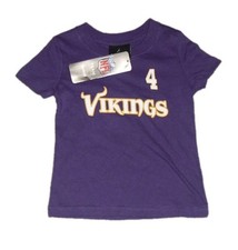 Brett Favre Minnesota Vikings Kids Youth Toddler T-shirt Sz. 24 Months New Nfl