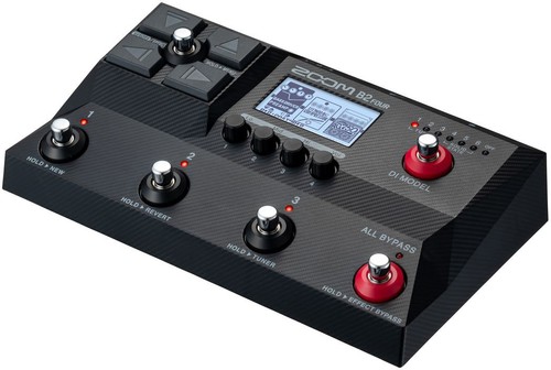 Zoom B2 FOUR Multieffektpedal Bass Effekt Pedal Set Kabel Verstärker Looper - Bild 5 von 9