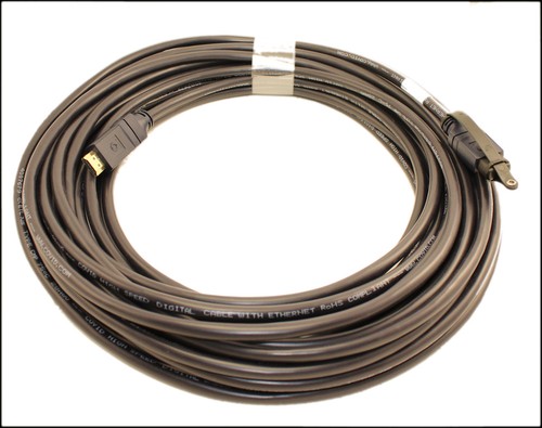 25 Fuß ** PLENUM ** HIGH SPEED HDMI Kabel mit Ethernet 28 AWG vergoldet - Bild 2 von 2