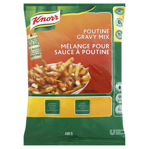 Knorr Poutine Gravy Mix 430g bag 66 servings 4 Litres {Imported from Canada} - 第 5/5 張圖片