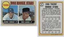 1968 Topps 1968 Rookie Stars Fred Lasher George Korince #447 Rookie RC