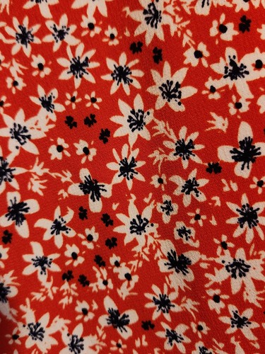 CeCe Womens Large Colorful Floral Short Sleeved Tunic Top - Picture 7 of 7