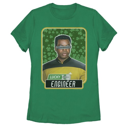 Women's Star Trek: The Next Generation St. Patrick's Day Lucky Engineer La Forge