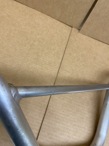 Powerlite Powerbend MX gestempelt ungerändelt Vintage BMX Lenker GT04945 - Bild 9 von 10