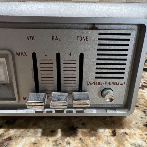 RHAPSODY MODEL NO. RY-834 VINTAGE 8-TRACK PLAYER UNTESTED IT TURNS ON FREE SHIP - Picture 22 of 23