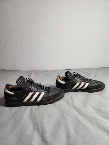 Adidas Samba Classic Schuhe Herren Größe 11,5 Schwarz Weiß Sportschuhe 034563