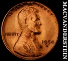 1954-S Lincoln Wheat Cent-Choice Gem BU Lustrous No Reserve #i6547