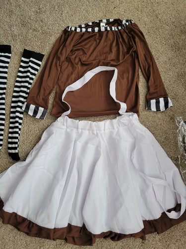 Oompa Loompa Costume  Women's Dress Halloween Party Suit XL Morphcostumes  - Bild 2 von 5