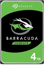 Seagate BarraCuda 4TB 3.5 Inch Sata 6 Gbs 5400 RPM Internal Hard Drive HDD