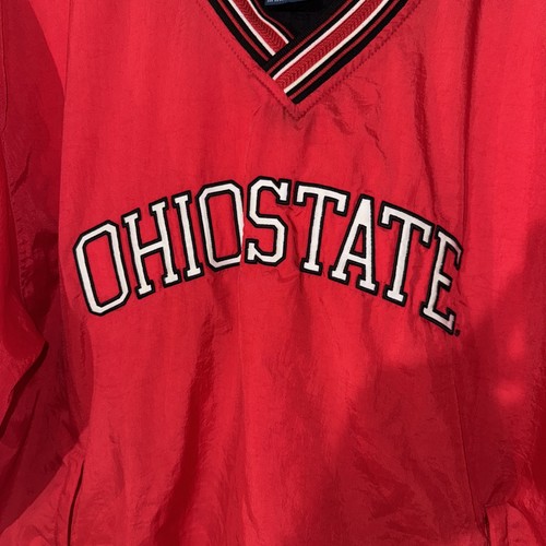 Giacca a vento uomo vintage Ohio State Champion anni 90 taglia large - Foto 3 di 4