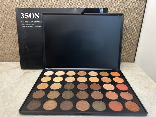 Morphe 35O Nature Glow Eyeshadow Palette Authentic - 35 Colors Makeup Artistry - Picture 2 of 5