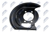 Nty Spritzblech Bremsscheibe HTO-NS-004 FüR Nissan Qashqai Stahlblech 1 J10 NJ10