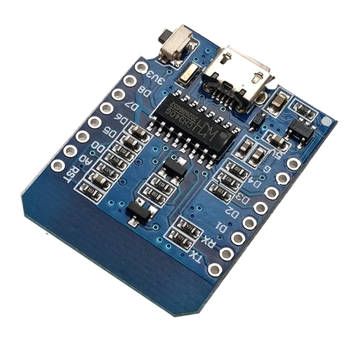 Placa WeMos D1 Mini 4Mb WiFi ESP8266 CH340 Wireless IoT NodeMCU v2 REF1070 - Imagen 2 de 4