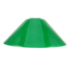 E27 Glass Lampshade: Green Retro Pendant Shade - Cone Glass Cover - Replacement