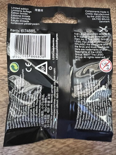 LEGO 71019 Ninjago Película Coleccionable Minifigura Bolsa Ciega Paquete Edición Limitada Nuevo - Imagen 2 de 2