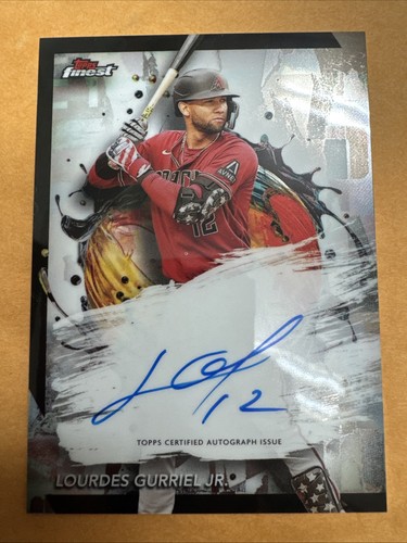 2024 Topps Finest - Finest Autographs Lourdes Gurriel Jr. #FA-LG Refractor (AU)