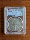 2018 W Burnished American Silver Eagle MS69 PCGS