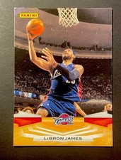 LEBRON JAMES 2009-10 Panini #64 Cleveland Cavaliers LA Lakers
