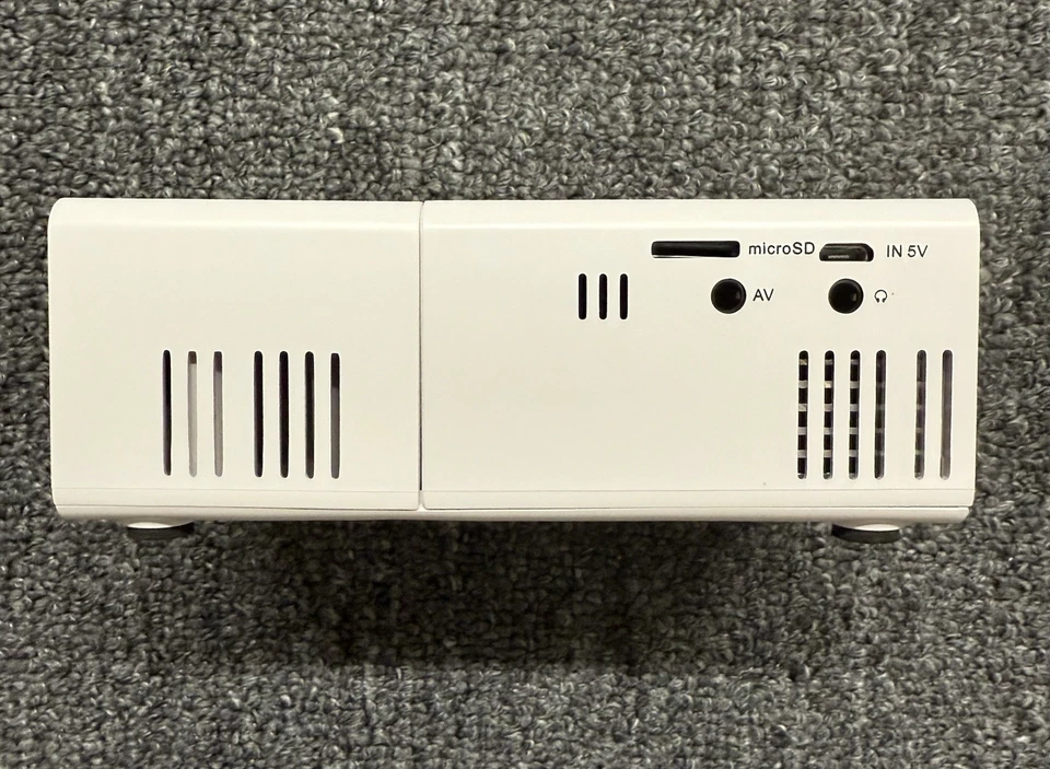 Portable LED Projector with Built-in Speaker and HDMI Input - Image 4 of 4