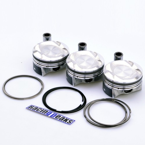 Engine pistons x3 for Peugeot 208 Citroen C3 1.0L VTi ZMZ EB0 Puretech 71.00mm - Picture 1 of 9