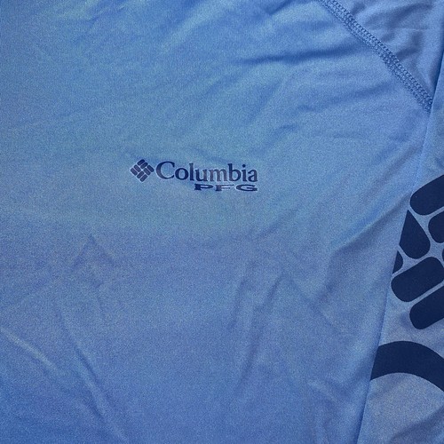 Columbia PFG Herren Terminal Tackle Hoodie Shirt Gr. XXL Blau Neu mit Etikett Angeln - Bild 5 von 11