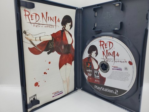 Red Ninja: End of Honor (Sony PlayStation 2, 2005) CIB Complete - Picture 2 of 3