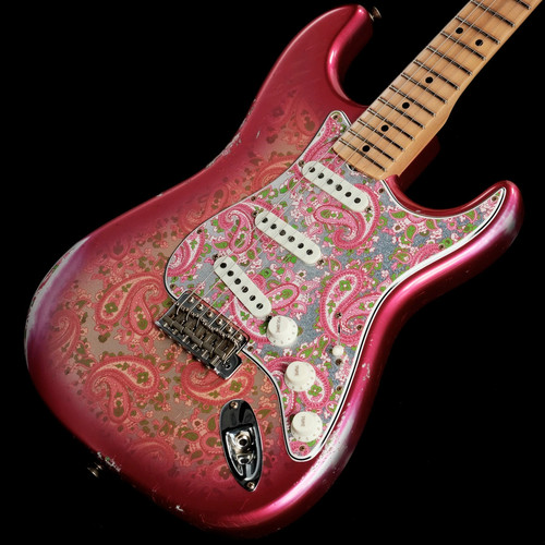 Fender CS  LTD 1968 Paisley Stratocaster Relic Aged Pink Paisley Outlet CZ576256 - Picture 3 of 14