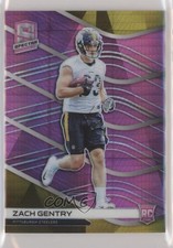 2019 Panini Spectra Rookies Neon Pink Prizm /25 Zach Gentry #200 Rookie RC