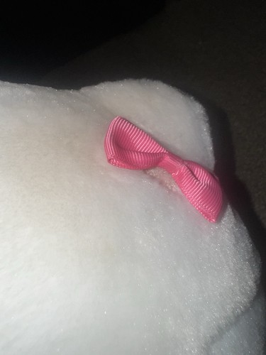Build A Bear Workship weißes Hello Kitty mit Valentinstag Amor Kleid Fee LESEN - Bild 4 von 5