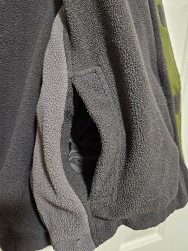 Free Country Extreme Perf Boy’s Jacket Sz L Green/Black Fleece Lined Hooded EUC - Picture 13 of 14