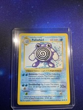 Poliwhirl 038/102 Base Set (Shadowless) -Unlimited Edition Regular