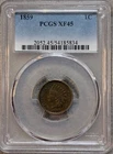 1859 Indian Head Cent 1C PCGS XF45