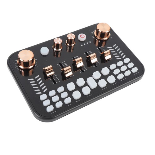 Podcast Equipment Bundle Live Sound Card Mixer 8 Stylish Scene Soundeffekte - Bild 8 von 24