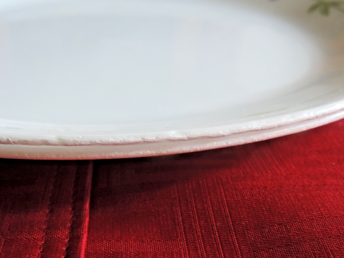 Menge 4 Corning Corelle Secret Garden 101/4" Essteller - Bild 4 von 4