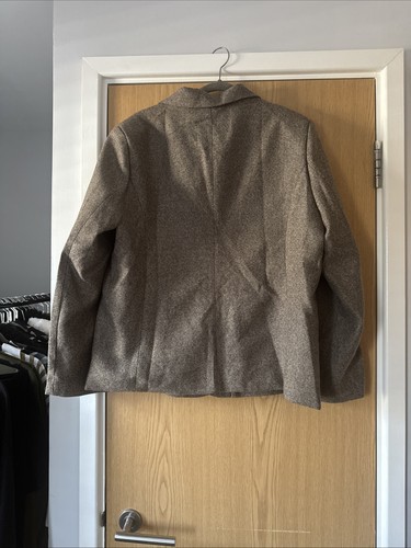 Braunes Tweed Jagdjacke Damen Größe 18 - Bild 5 von 6