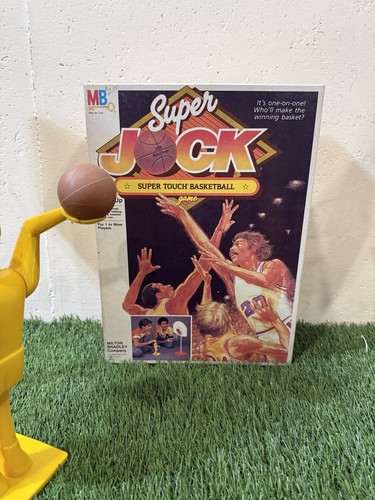 Vintage Milton Bradley Super Jock Super Touch Basketball with extra player, hoop - Picture 2 of 10